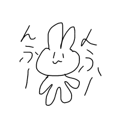 Rrrrrabbit sticker