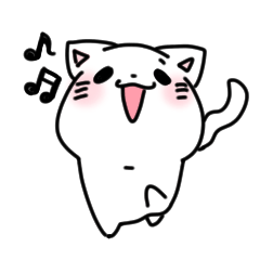 Easy to Use Cat Sticker