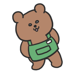 BearBookStaff Sticker