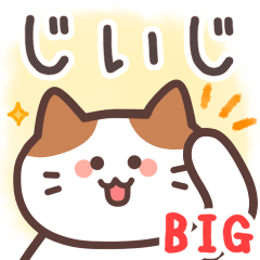JIIJI's Cute Cat BIG Sticker
