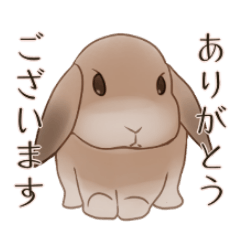 CHEZETO Japanese Rabbit Sticker