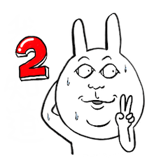 Expression White Rabbits 2