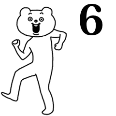 Aggressive Bear Betakkuma 6 Tw Hk Line Stickers Line Store