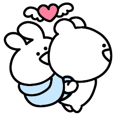 Moving surreal mini rabbit & bear 3