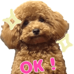 Very pretty dog sticker