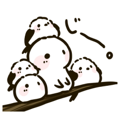 Shiromaru.The loosedaily life sticker11