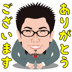 Portrait sticker of Naoki Ninomiya