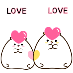 A cute moving hamster(Japanese)-love