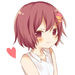 赤髪の関西弁女子 Line スタンプ Line Store 赤髪の関西弁女子 Line スタンプ Line Store