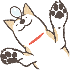 Shiba Inu (Shiba-Dog) BIG stickers