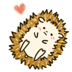 The cute Hedgehog