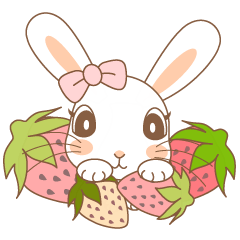 in the forest*Spring Strawberry Rabbico