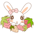 in the forest*Spring Strawberry Rabbico