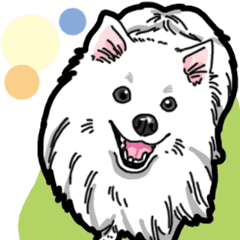 Wanko Biyori Japan Spitz Vol 2 Line Stickers Line Store