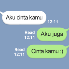Auto-reply Text Messages: Couple – LINE stickers | LINE STORE