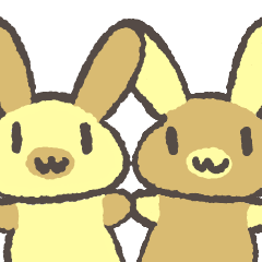 cafe rabbits