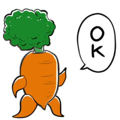 talking walking carrot