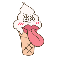 Sofuo the Soft-serve who licks you up
