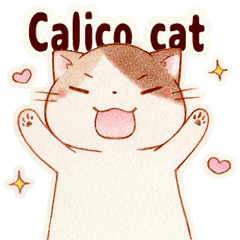 mofumofu nyanko "Calico cat"