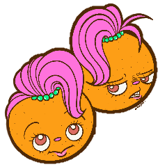 The girls-orange