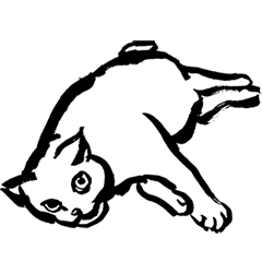 へんな墨絵ねこ Line スタンプ Line Store へんな墨絵ねこ Line スタンプ Line Store