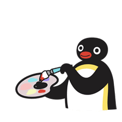 Pingu 40th Anniversary Animation Sticker