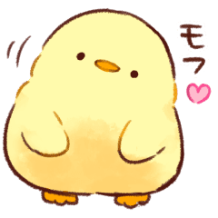 Soft and cute chick – LINE stickers | LINE STORE