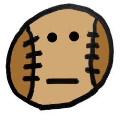 Baseball ball talks a game