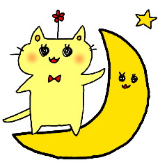 Yellow charming cat 3