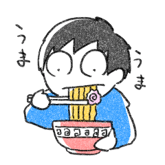 Suama Taro's daily life sticker