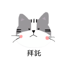 小灰貓與小花貓