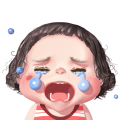 Mayom cute girl animated (ENG) – LINE stickers | LINE STORE