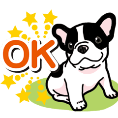 わんこ日和 フレンチブルドッグの仔犬 Line スタンプ Line Store わんこ日和 フレンチブルドッグの仔犬 Line スタンプ Line Store