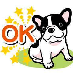 わんこ日和 フレンチブルドッグの仔犬 Line スタンプ Line Store