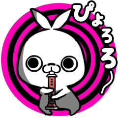 Dark Side Rabbit Line Stickers Line Store