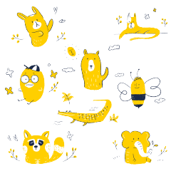 Yellow Animals