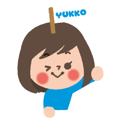 Yukko's cute Sticker