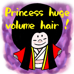 Princess huge volume hair!
