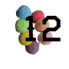 seven colors ice cream