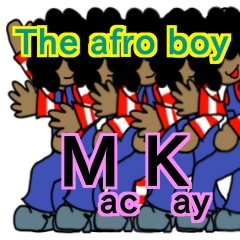 The afro boy MacKay