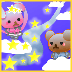 Rabbit and bear daily(Star Festival)