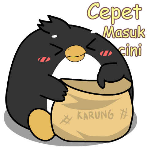 Pinguin ndut : Pop-up stickers