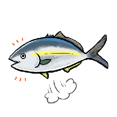 FISH pitipiti Sticker