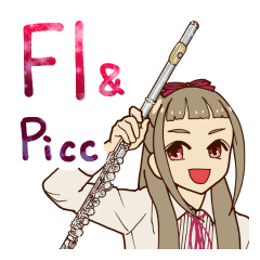 Flute and Piccolo Girl