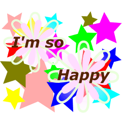 a happy star. Frequently used words