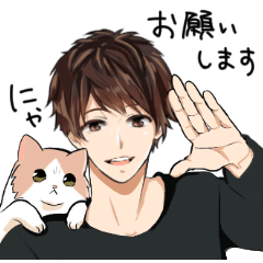 Cat&Japanese Boy 2