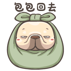 French Bulldog-PIGU XI Animated Stickers