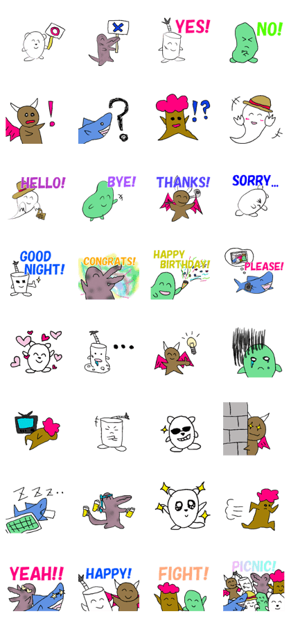 スタンプ無料get おばけピクニック Stampick スタンピック