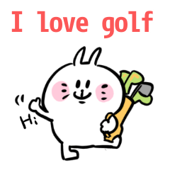 I love golf!