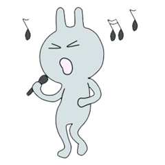 Grey Rabbit Animated